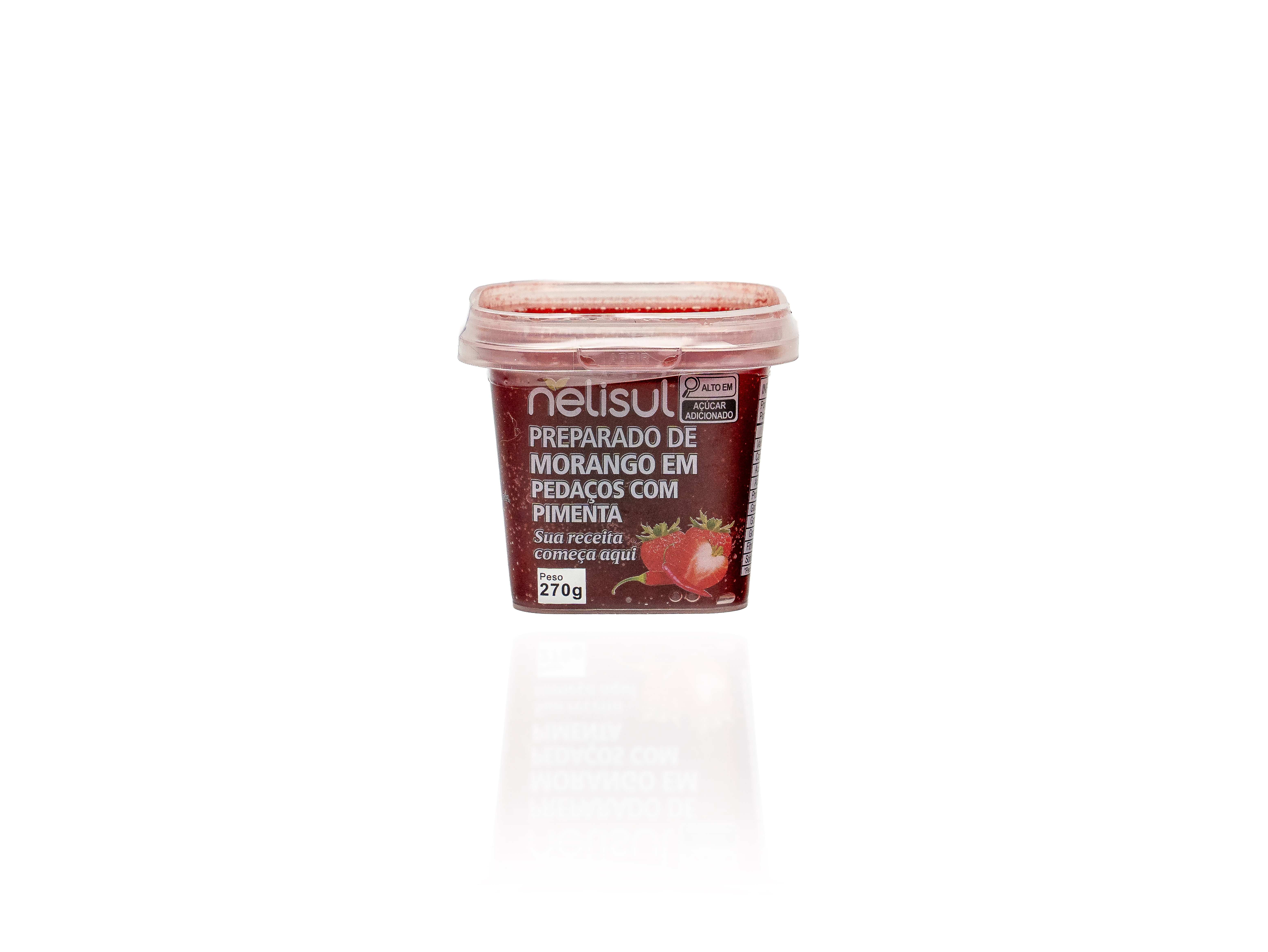 Morango & pimenta 270g nelisul